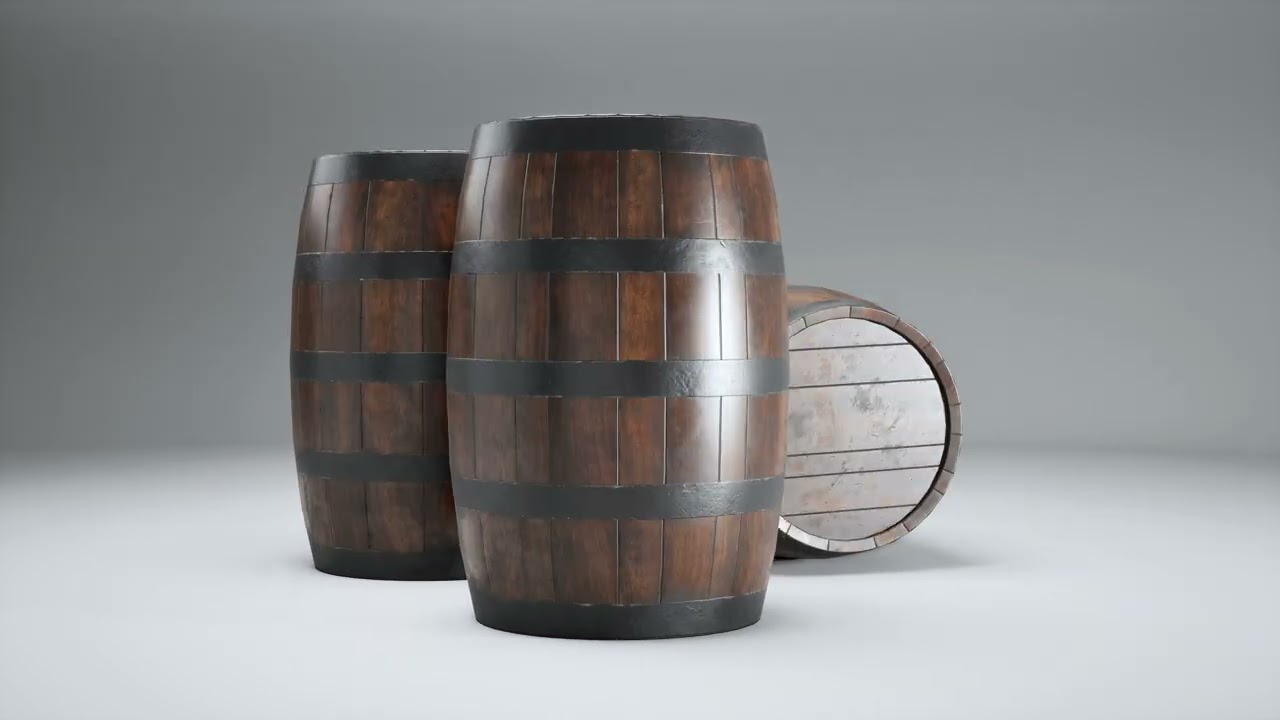 Wooden Barrel