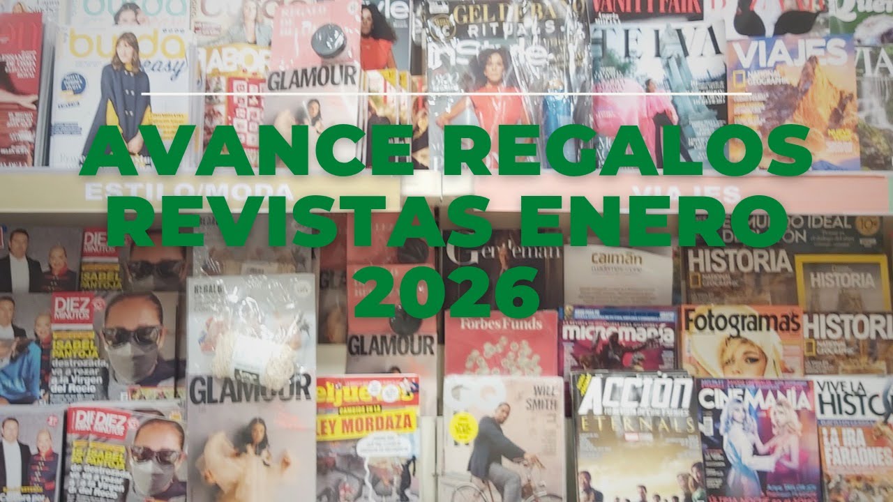 AVANCE REGALOS REVISTAS ENERO 2026🎁 LLEGAN LAS AGENDAS Y PRODUCTOS MUY BIEN VALORADOS