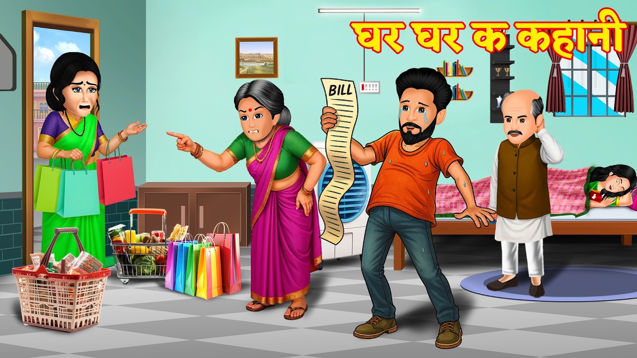घर घर की कहानी | ghar ghar ki kahani | Hindi Kahani | Moral Stories | Bedtime Stories | Saas vs bahu