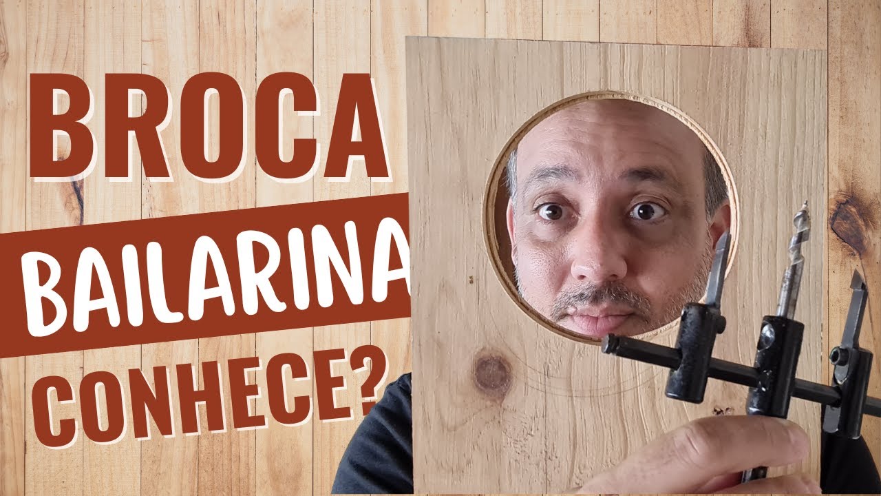 BROCA BAILARINA, UM ACESS&Oacute;RIO QUE VALE A PENA TER EM SUA MARCENARIA, SENDO PROFISSIONAL OU HOBBISTA