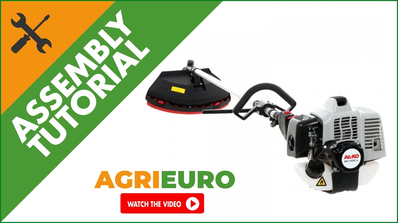 AL-KO BC 400 L 2-Stroke Brush Cutter with 39.8 cc Engine - Assembly tutorial
