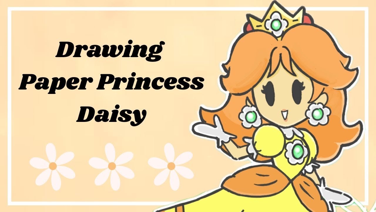 ✿ Drawing Paper Daisy ✿