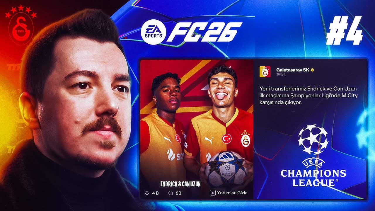 YENİ TRANSFERLER VE KADER MA&Ccedil;LARI - FC 26 GALATASARAY KARİYERİ #4