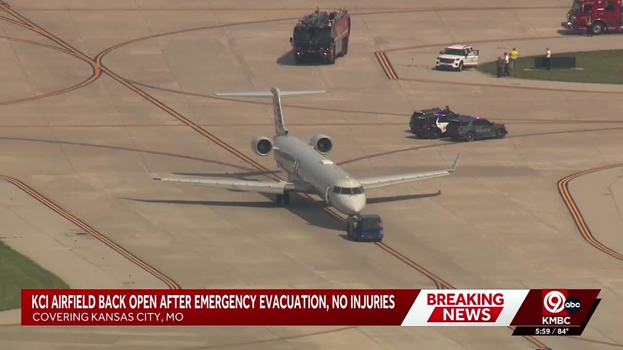 Passengers describe experience after emergency evacuation at Kansas City International Airport