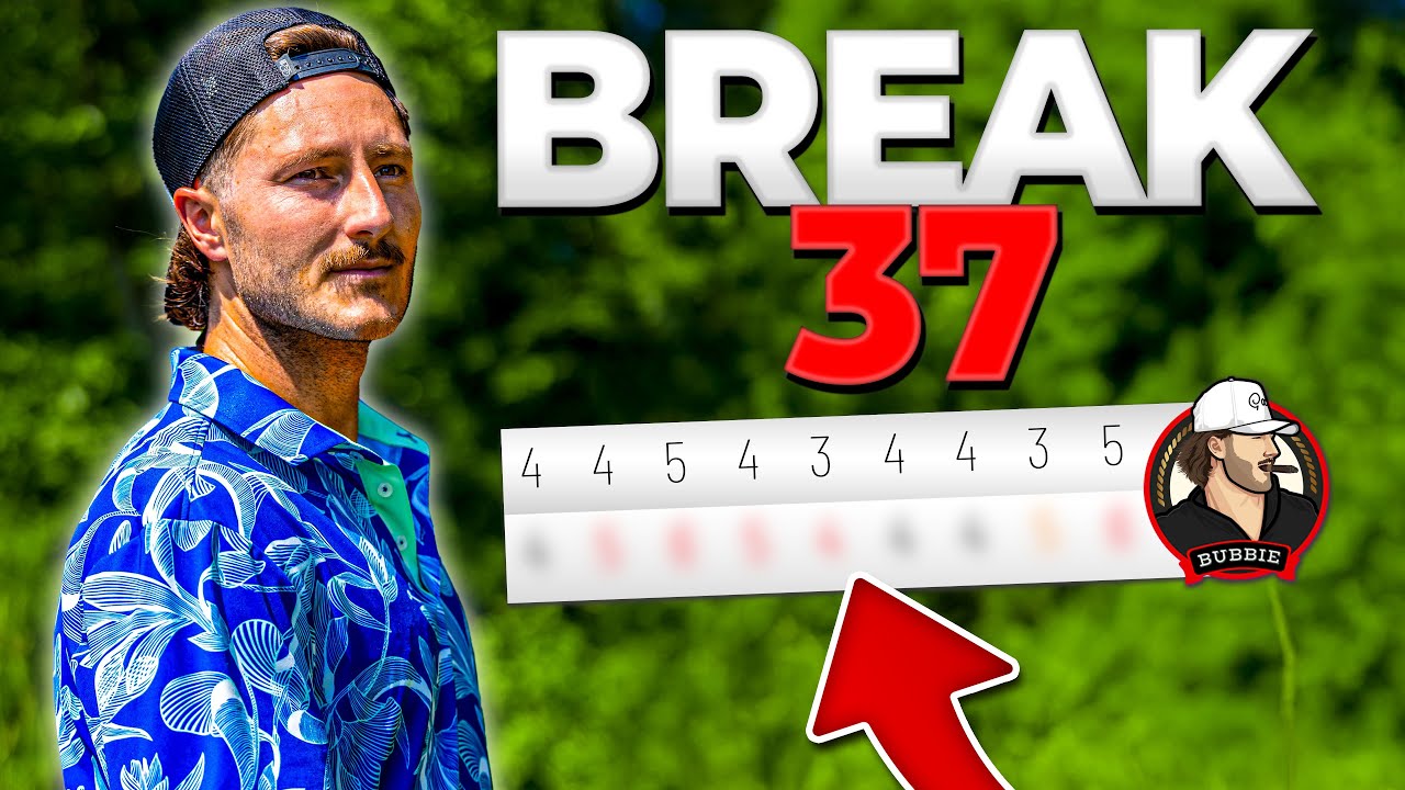 Whatta round of golf this was! Can I Break 37?