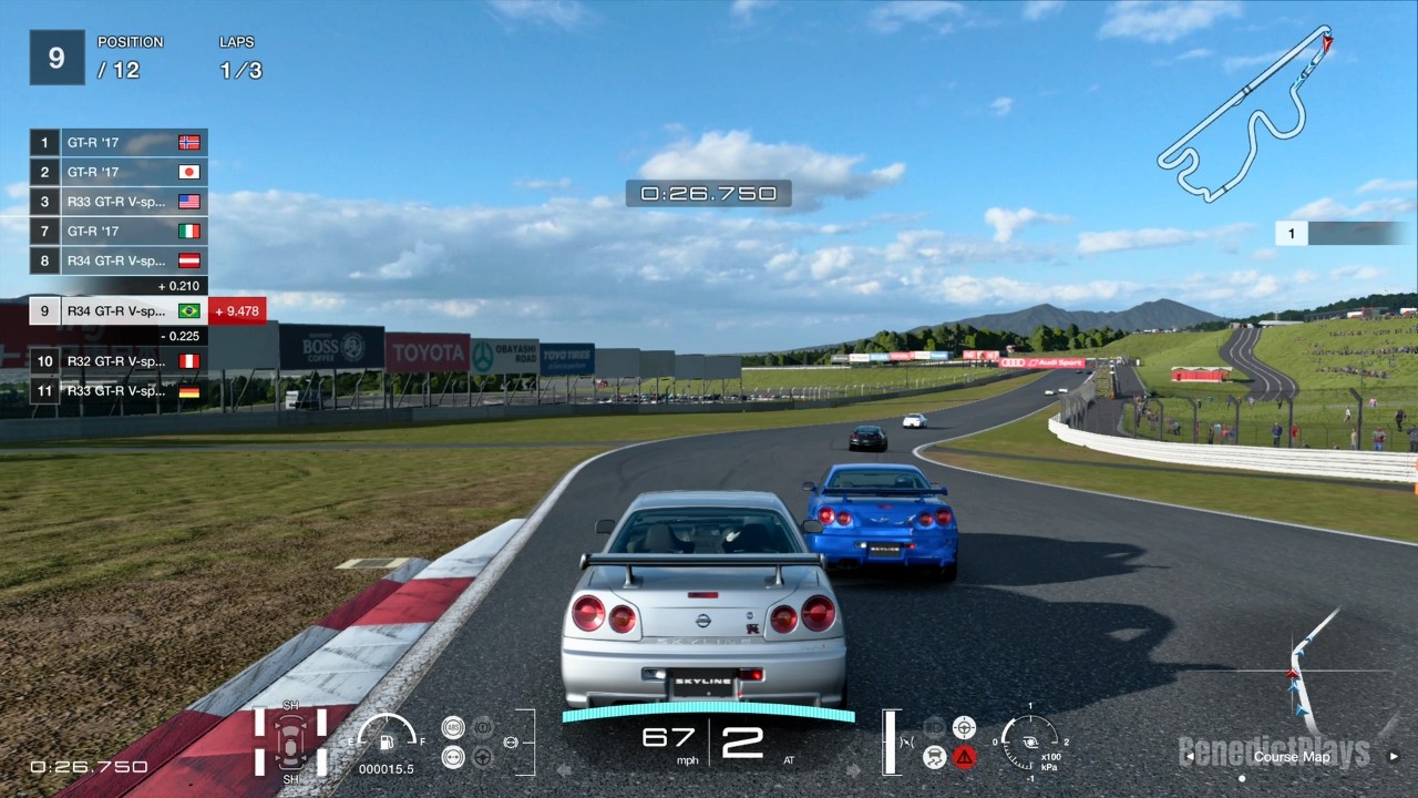 Gran Turismo Sport - Nissan R34 GT-R V-spec Nür '02 (PS4 Gameplay)