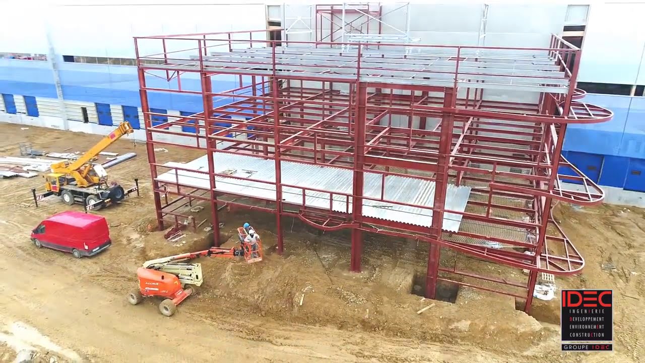 IDEC | Construction d’un entrepôt logistique de 200 000 m² à Tournan en Brie (77) – Avril 2018