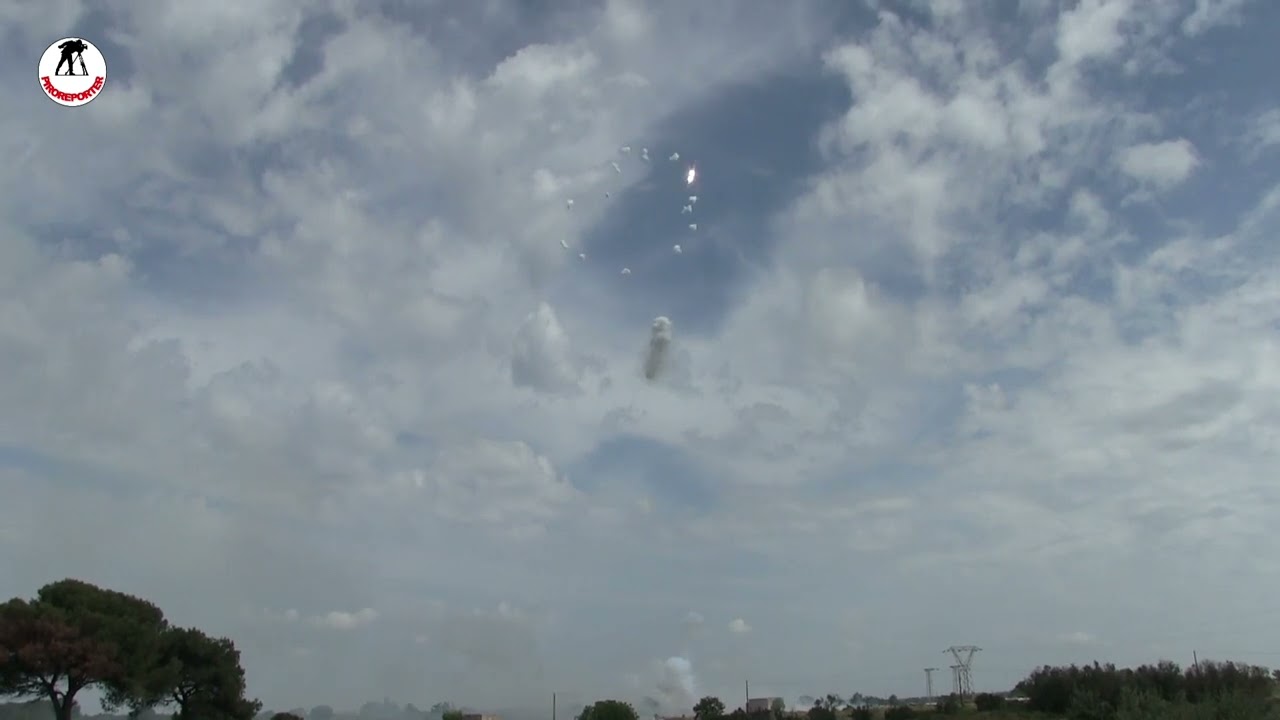 DISO - Spettacolo pirotecnico diurno ditta SENATORE FIREWORKS da Cava dè Tirreni (SA)