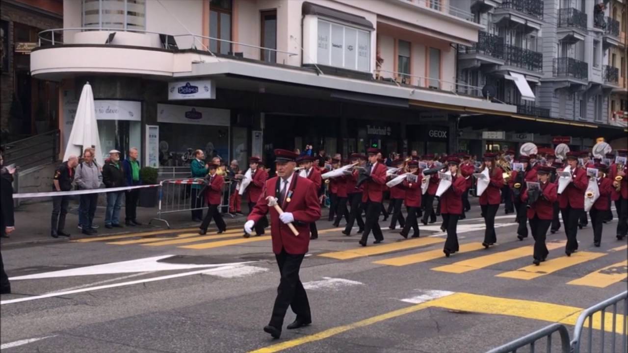 MG Alpenr&ouml;sli Gommiswald SG, Musikfest in Montreux 2016
