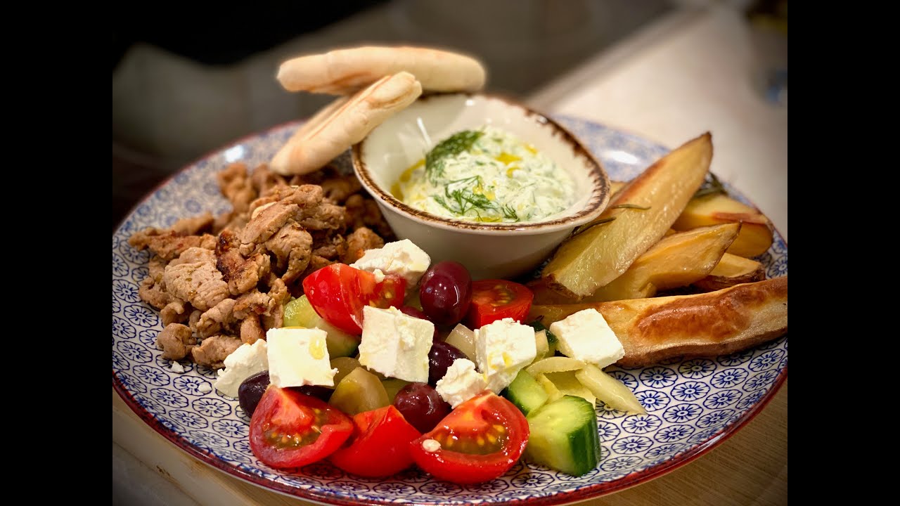 Gyros tál házilag, ahogy én szeretem :)