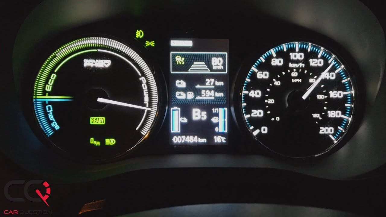 Mitsubishi Outlander PHEV | Acceleration 0-60mph / 0-100km/h | Review 6/10