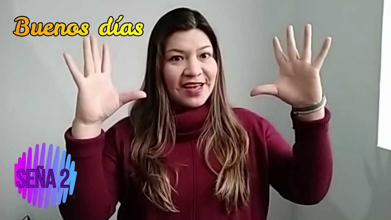 Temas: Saludos - Pronombres - Familia en LENGUA DE SEÑAS PERUANAS