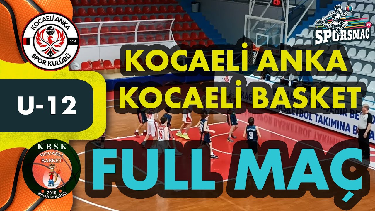 Kocaeli Anka - Kocaeli Basket | TBF Altyapı Ligi U12 Full Maç  (11.02.2024)