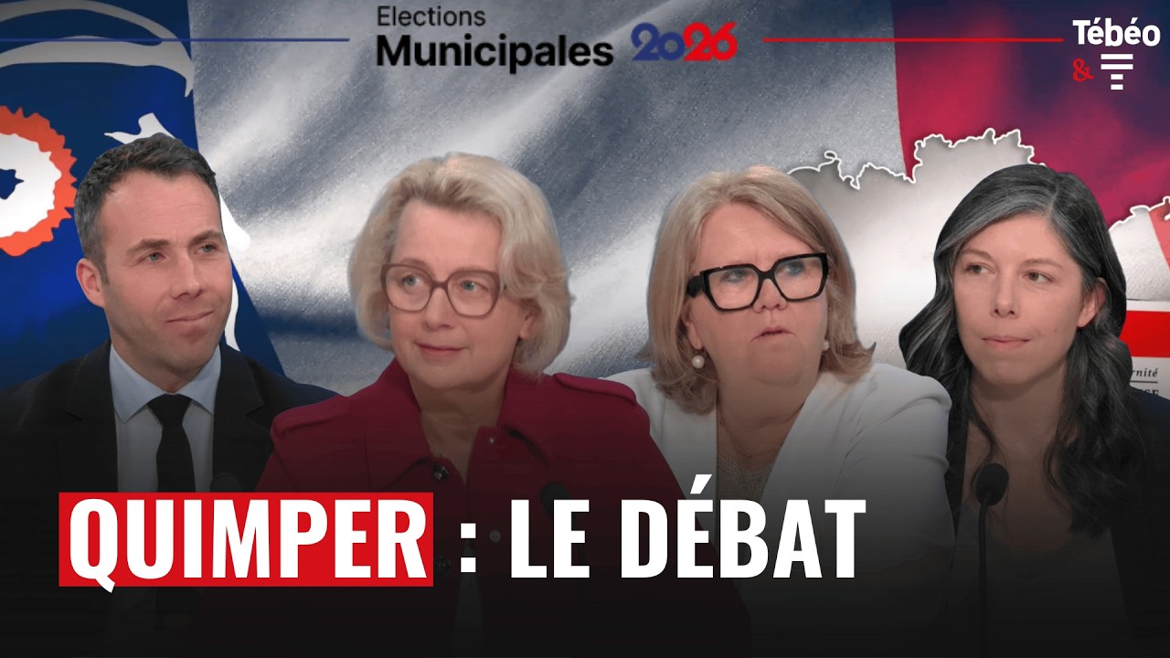 🗳️ DÉBAT MUNICIPALES 2026 : Le grand face-à-face du 1er tour à Quimper !