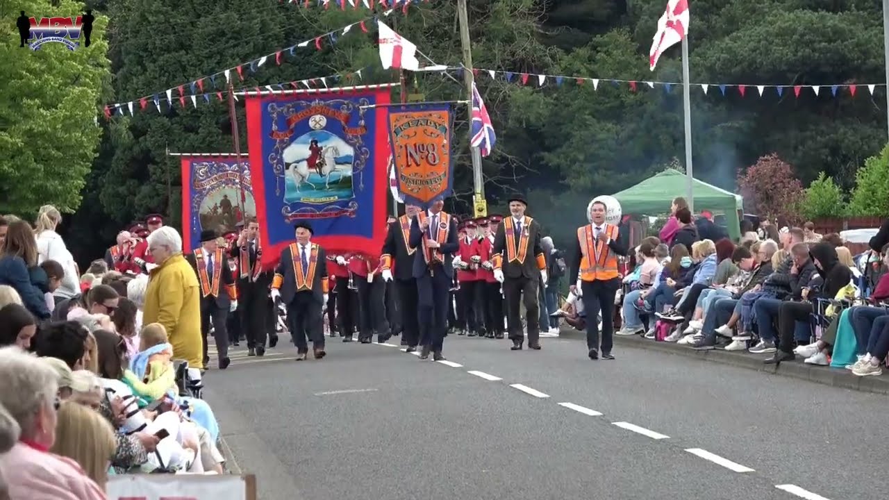 Keady District LOL No 8 @ County Armagh 12th July Celebrations 2024