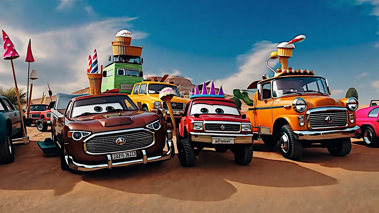 Mad Max Mcqueen | Cars on the Road Remake Ep 8