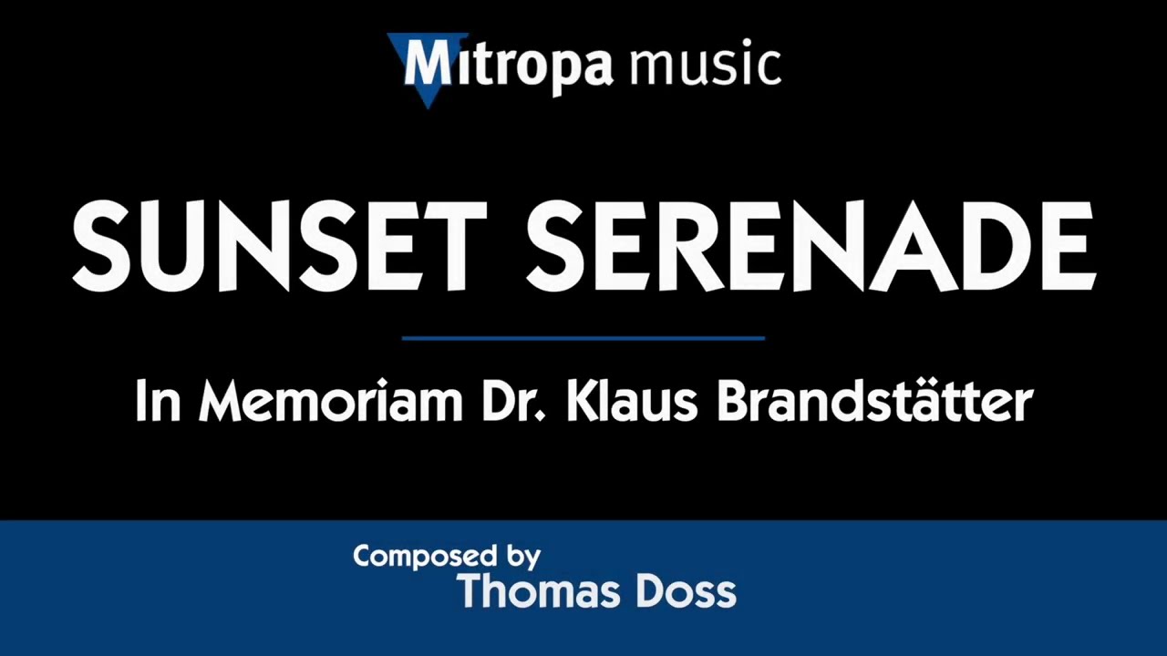Sunset Serenade – Thomas Doss
