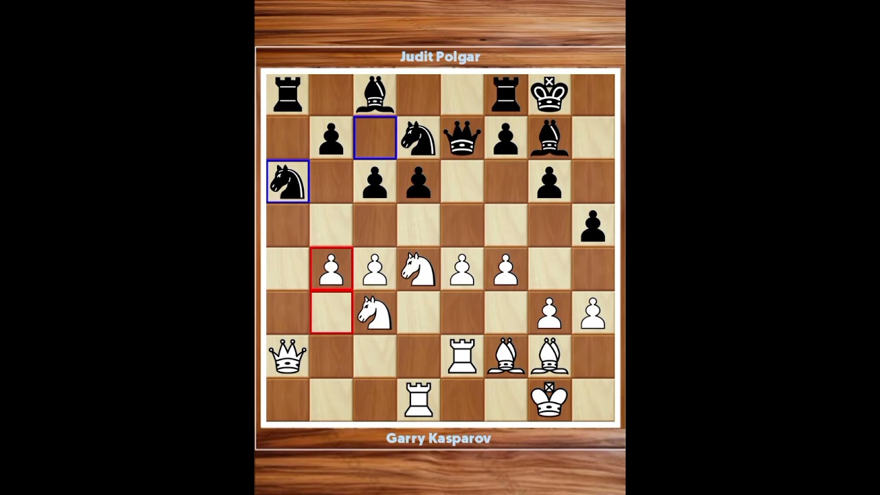 Garry Kasparov vs Judit Polgar • Lichthof Champions Blitz 2006, Zurich SUI.