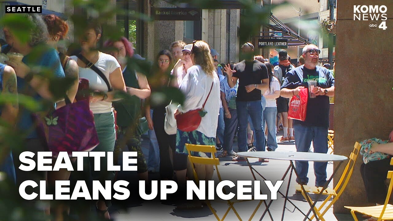 Seattle breathes life into downtown with cleanup, block party during Day of Service
