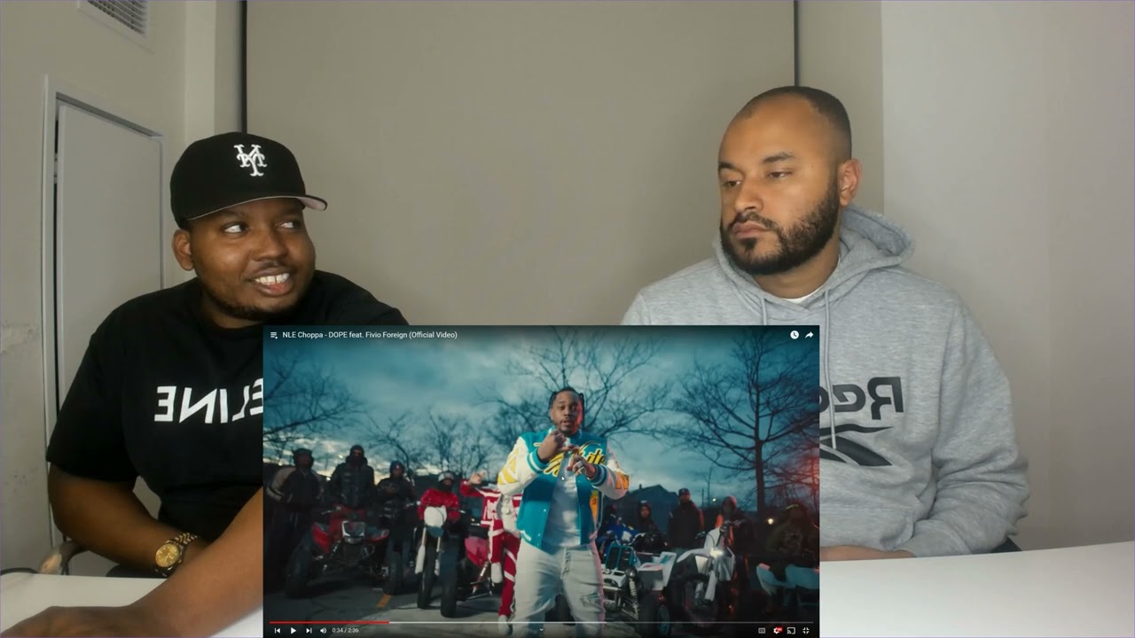 NLE Choppa - DOPE feat. Fivio Foreign (Official Video) Reaction