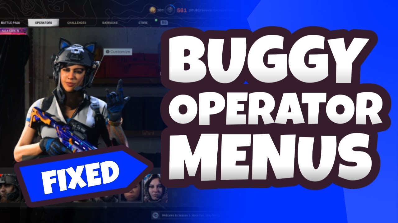 BUGGED OPERATOR MENUS *FIXED*  | How to fix COD Warzone Laggy + Skipping Menu Glitch (Workaround)