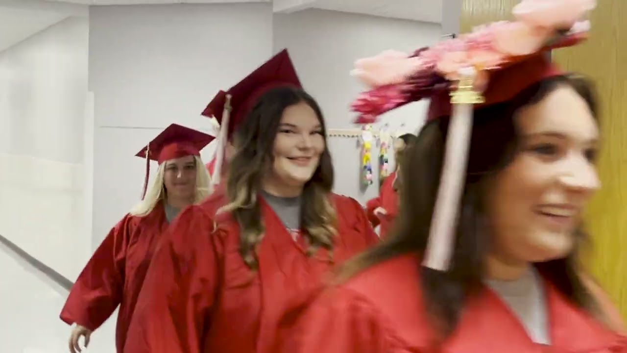Minford High School - Senior Walk 2025