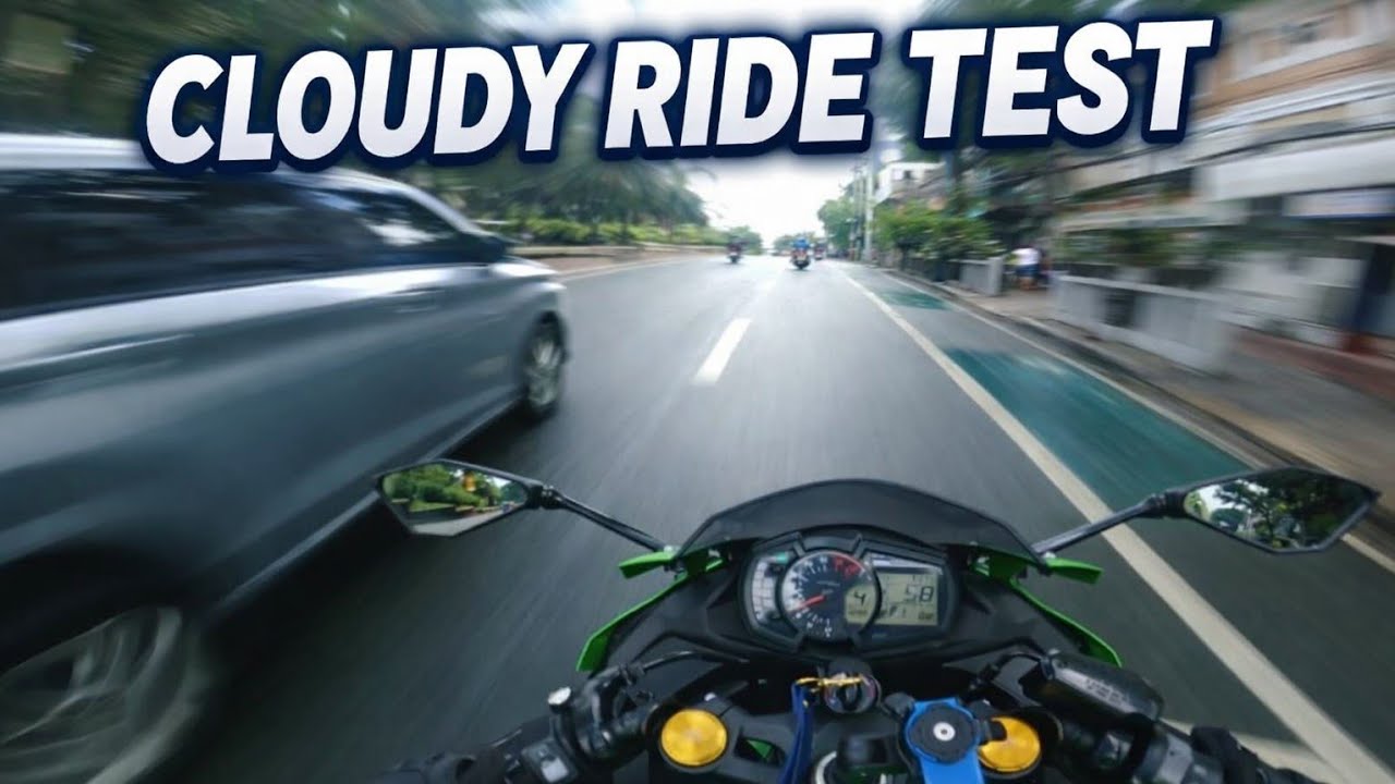 GoPro HERO 9 Settings Experiment on Motorcycle | Cloudy | Part 1