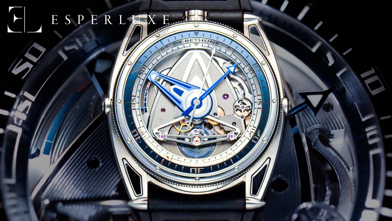 Not Your Average Sports Watch!! -  De Bethune DB28 GS Grand Bleu Watch Review