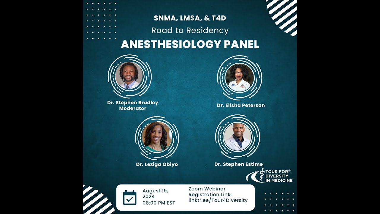 Applying in Anesthesiology - 2024 Road to Residency