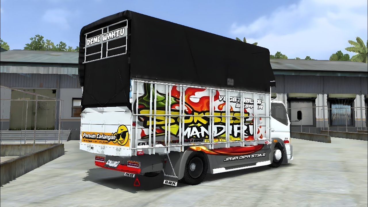Share Livery Mod Canter Mecca Ndr Concept | Mod Bus Simulator Indonesia