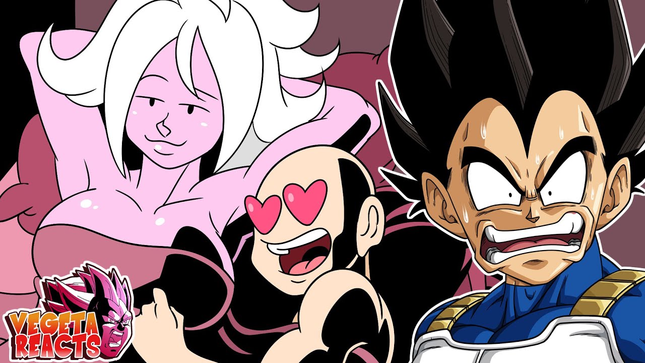 Реакция Вегеты на PSYCHO ANDROID 21