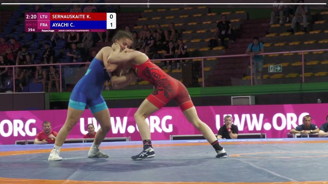 Repechage WW - 53 kg: K. SERNAUSKAITE (LTU) v. C. AYACHI (FRA)