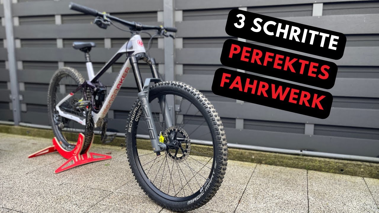 Fahrwerk einstellen am Mountainbike: So machst du es richtig