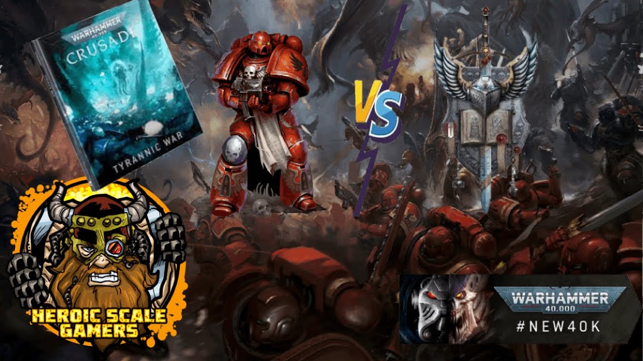 Tyrannic War Campaign Warhammer 40K - Blood Angels must Sniff out the Grey Knights Boarding Patrol.