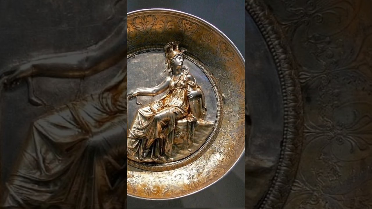 The Ancient Goddess on a Roman Silver Bowl 
