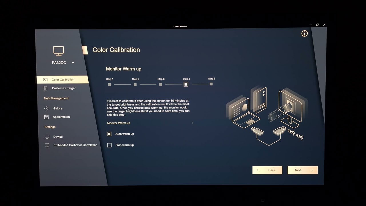 ASUS ProArt Calibration Software (using PA32DC)