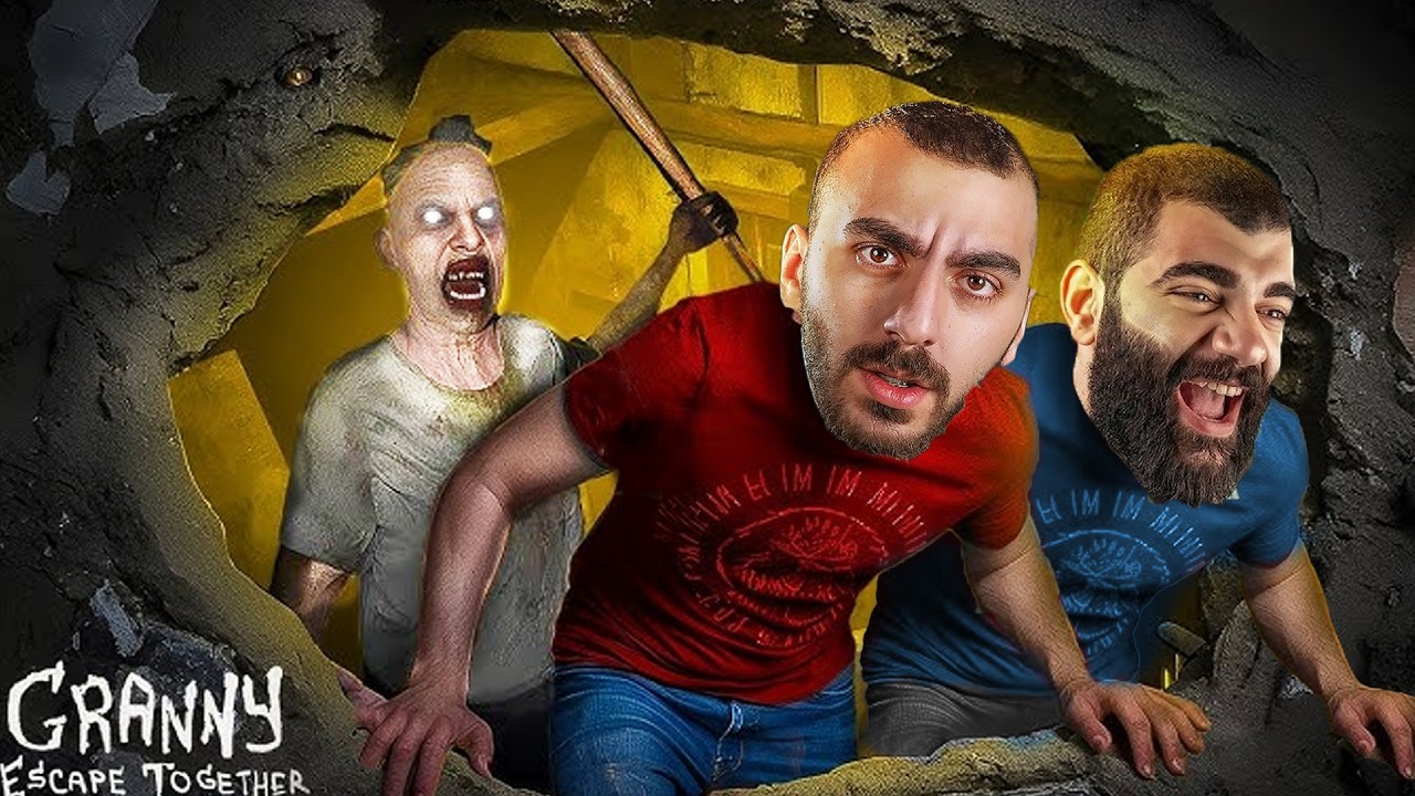 اخيراً هربت من جراني مع ابو شعلة !! Granny Escape Together