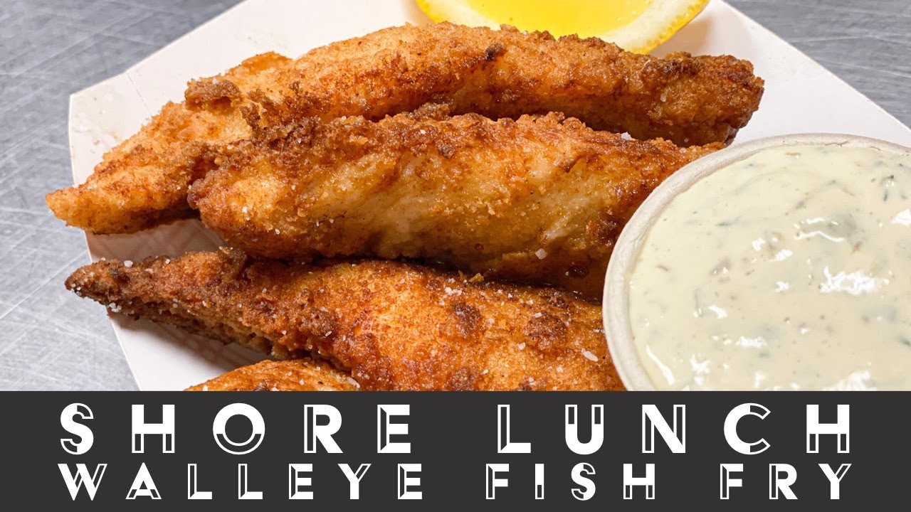 Coastal Seafoods Live March 27th, 2020: Shore Lunch Walleye Fish Fry