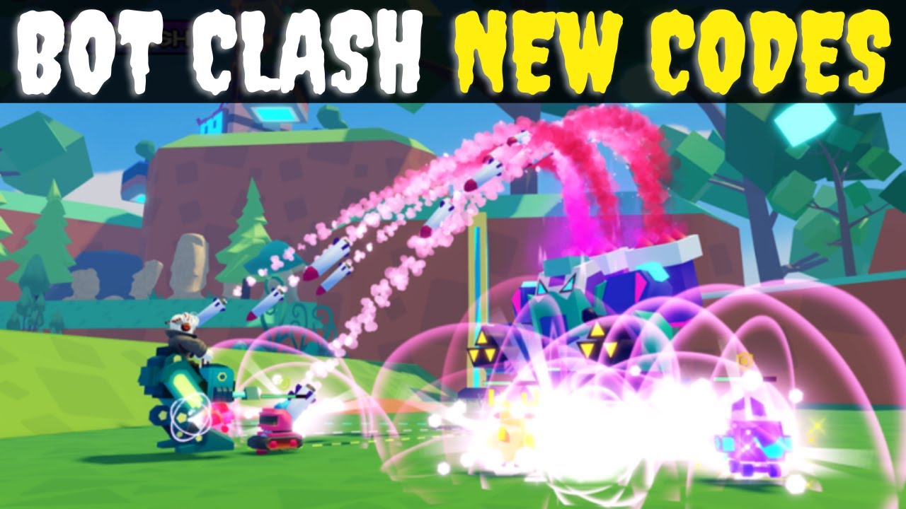 All New* Bot Clash Codes 2022 - Roblox Bot Clash Codes - Bot Clash