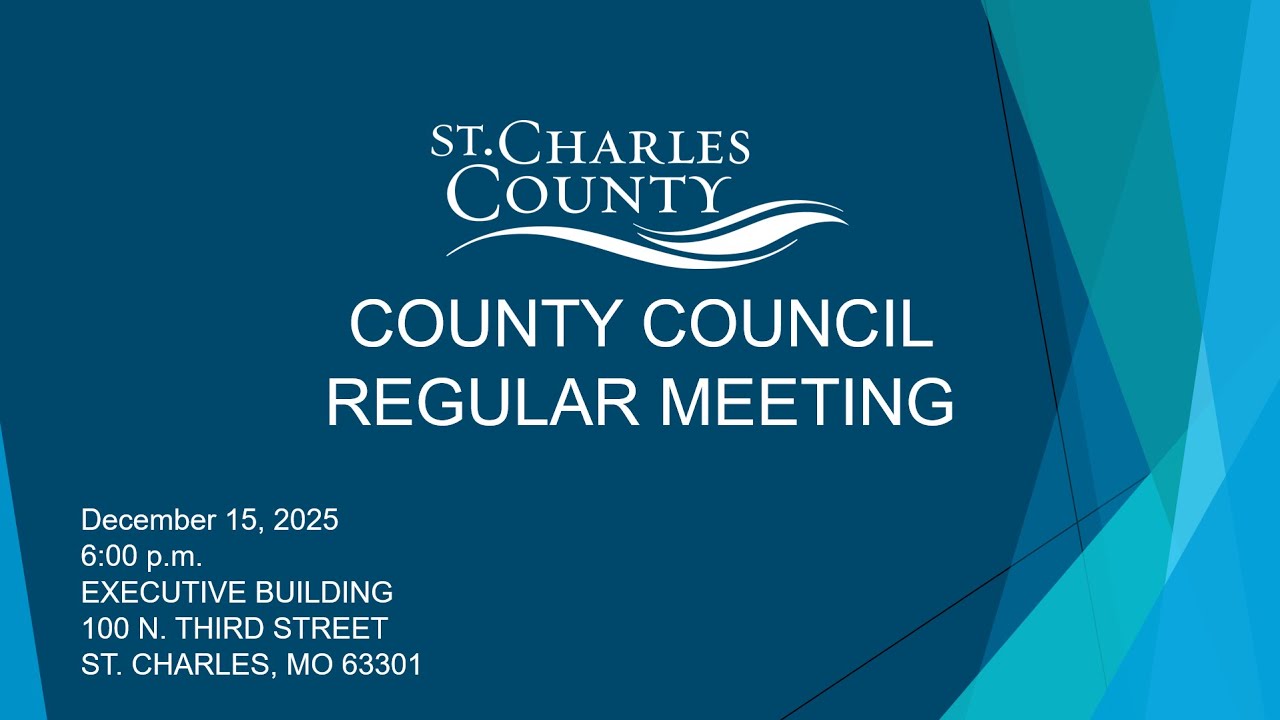 12.15.25 Work Session and County Council Meeting