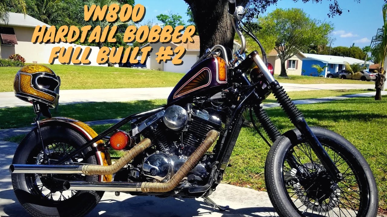 VN800 Hardtail Bobber Full Built #2