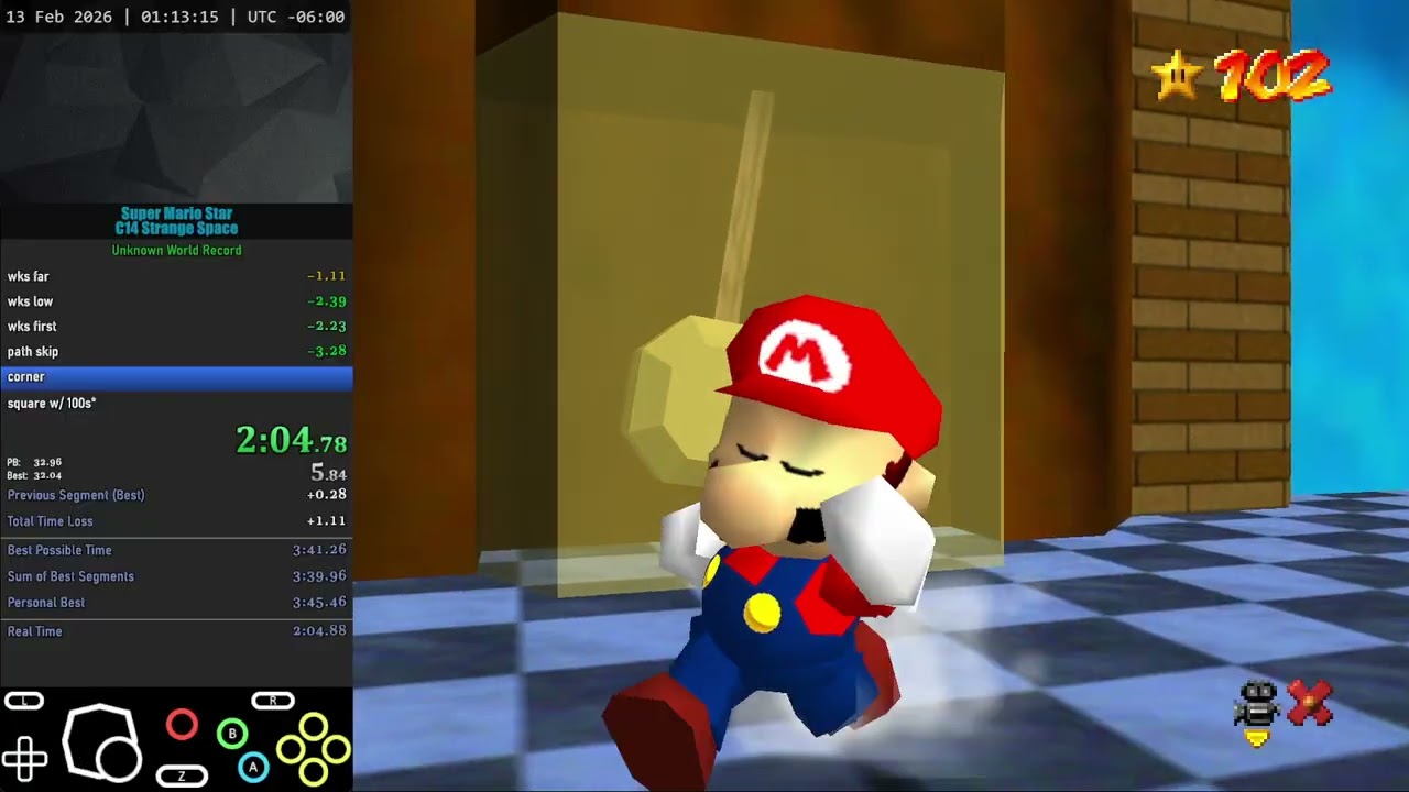 C14 Strange Space in 3:40 - Super Mario Star