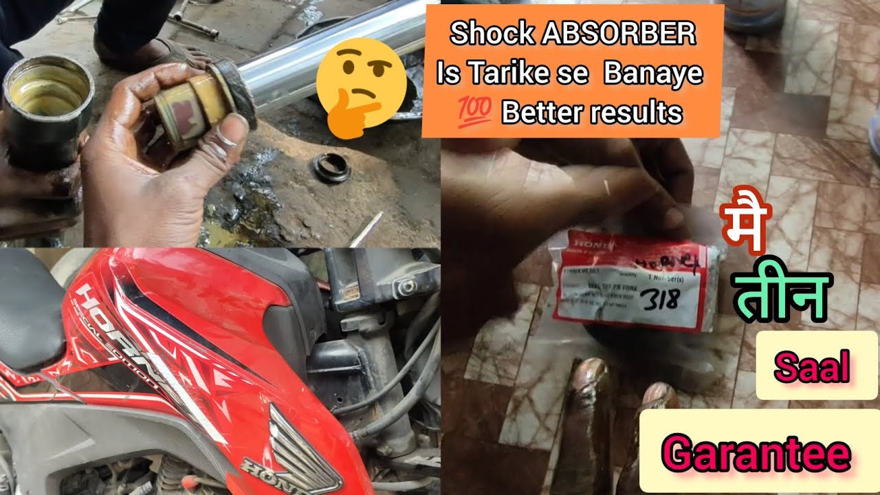 HOW TO REPAIR HORNET SPECIAL EDITION FORK / HOW TO REPLACE HORNET FORK OIL SEAL / BEST TARIKA FORK R