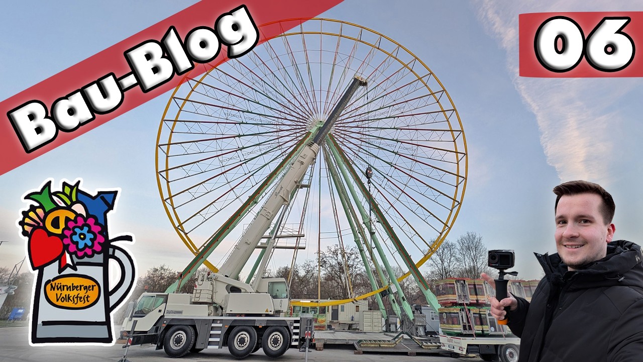 Nürnberger Frühlingsfest 2026 - Aufbau | Bau Blog #06