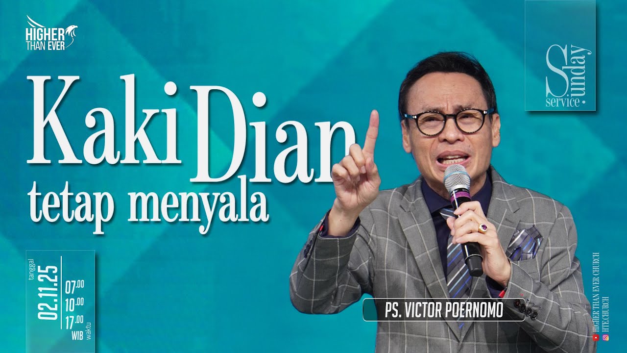 Morning Service with Ps. Victor Poernomo: 