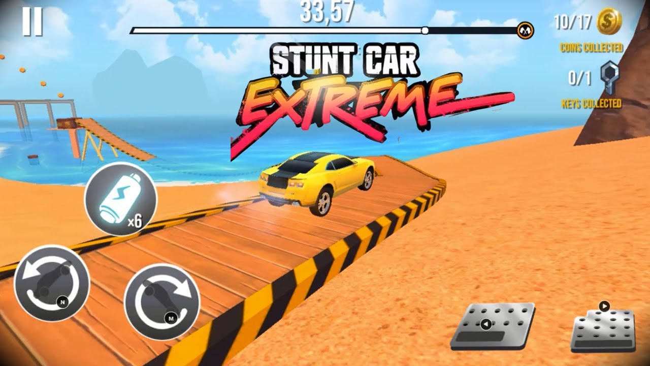 Stunt Car Extreme // Level: 8-9-10-11-12-13-14-1-5-16-17 Gameplay Walkthrough iOS, Android