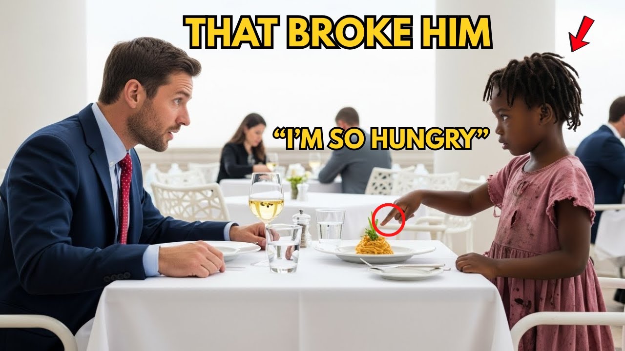 Daddy… I’m Hungry’ — The Billionaire Who Never Cried Broke Down Instantly