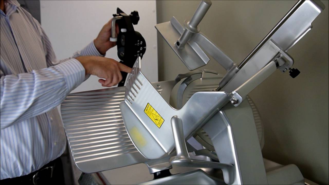 Meat Slicing Machine - How to Sharpen the Commercial Meat Slicer