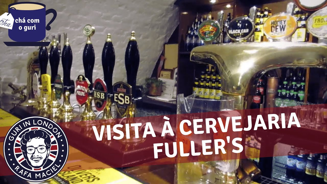 Visita à cervejaria Fuller's em Londres 🍺