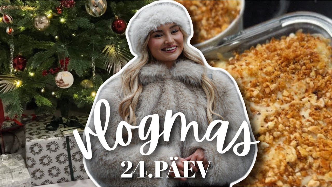 VLOGMAS #24 | Kokkamine, kingituste pakkimine & uisutamine 🎁⛸️👩‍🍳